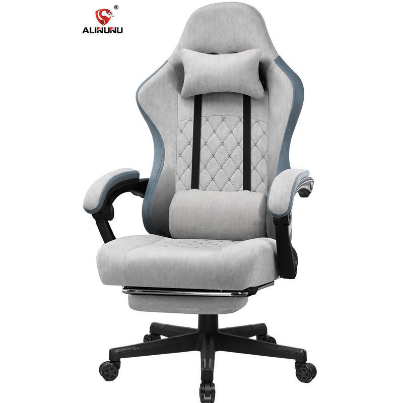 Chaise de jeu de course de couleur personnalisée avec fonction de rotation 360 / réglage de la hauteur / recul