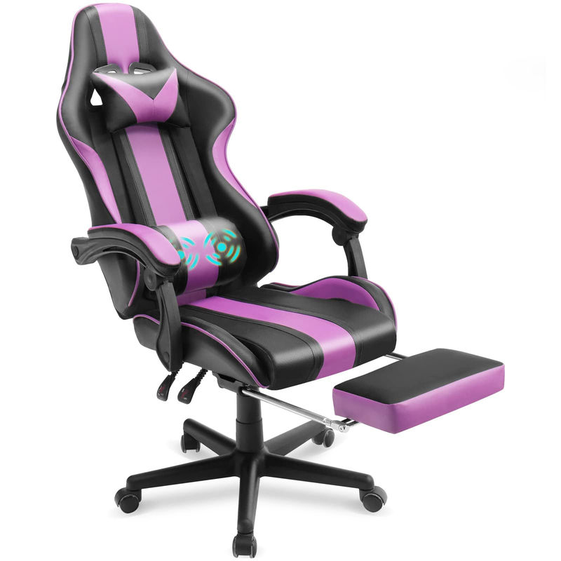 Chaises de jeu pour ordinateur très durables avec repose-pieds pour adolescents adultes