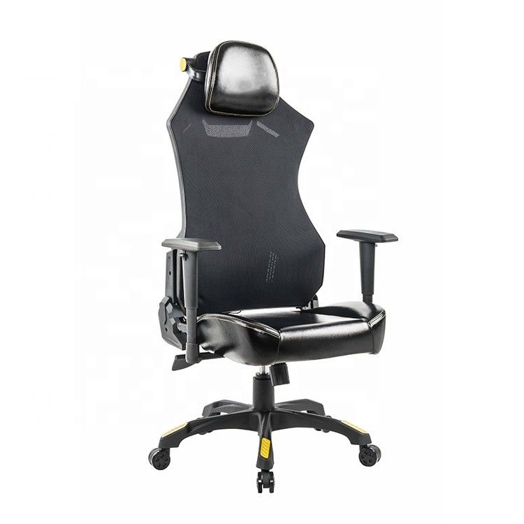 Chaise de course de bureau en maille noire pour ordinateur PC au mieux