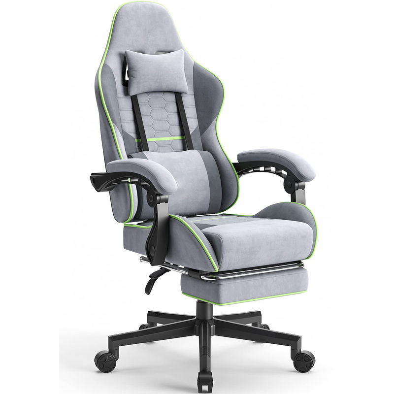 Chaise d'ordinateur de bureau ergonomique avec 3 ascenseurs à gaz